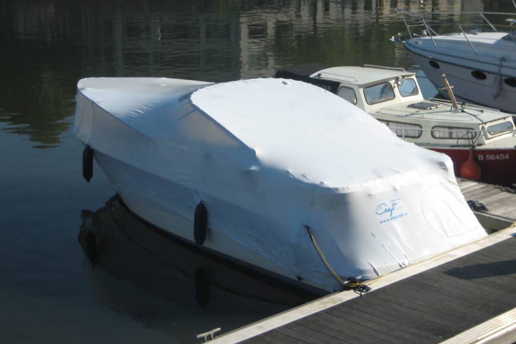 Wet Boat Storage at Channel Club Marina