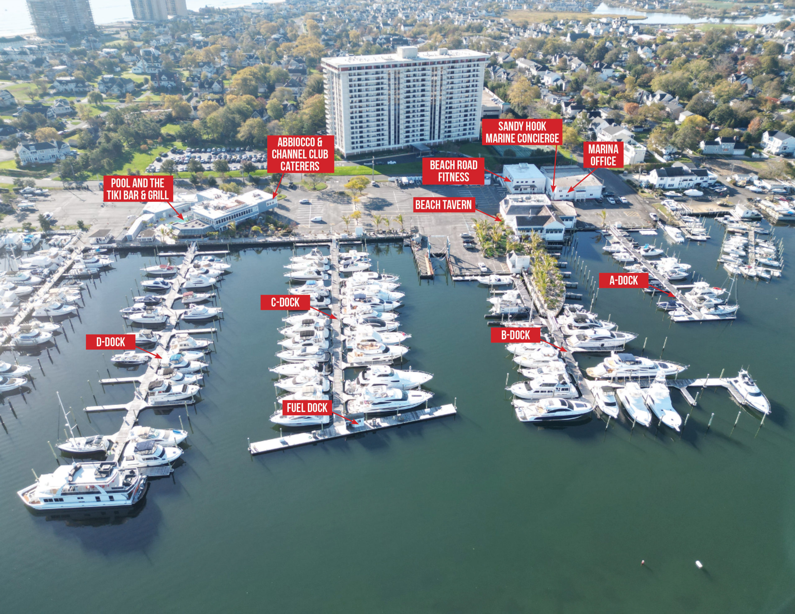 Property Map at Channel Club Marina